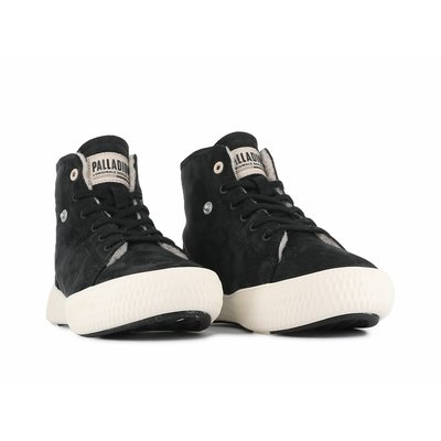 Baskets hautes fourrées en cuir Pallanova Chukka PALLADIUM