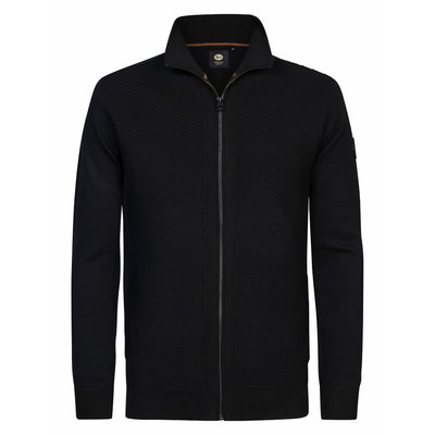 Chaqueta de punto con cremallera, cuello alto PETROL INDUSTRIES