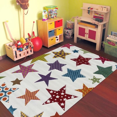 Tapis enfant tissé LYN8 IGALAR UN AMOUR DE TAPIS