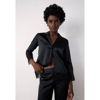 Chemise de pyjama satinée détails dentelle RENCONTRE ETAM