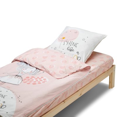 Caradou® sans couette Shine Parure de lit enfant BLEU CALIN