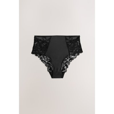 Culotte échancrée taille haute florale NEXT
