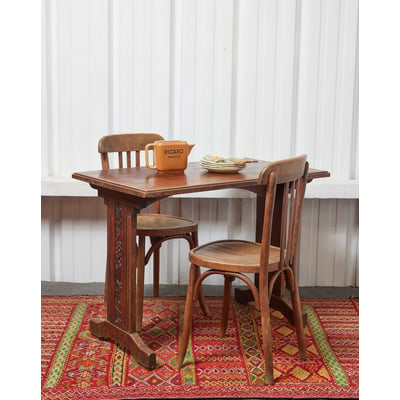 Table à manger bistro Art déco Denise N°1188 - Bon état DEBONGOUT