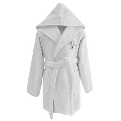 Peignoir enfant en coton peigné Zéro Twist BABY SOFT BALLON SENSEI MAISON