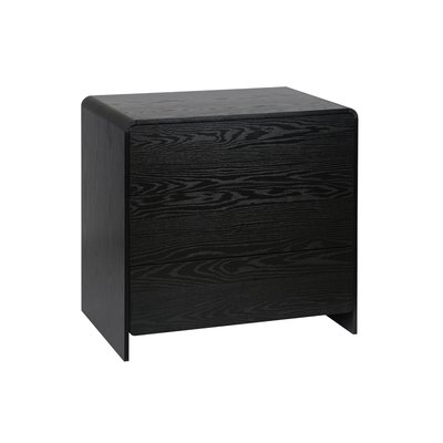 Commode effet bois arrondi 3 tiroirs MILO SWEEEK