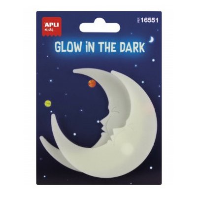 lune glow in the dark lune APLI-AGIPA