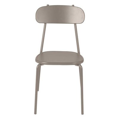 Chaise de jardin métal beige FOX ZAGO
