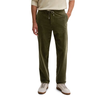 Pantalon de survêtement coupe classique en velours de coton bio MARC O'POLO