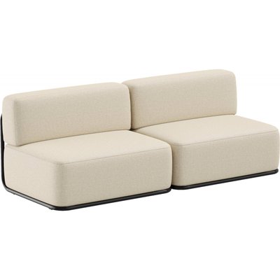 Banquette extérieure tissu, 2 modules, Straw RECOLLECTION