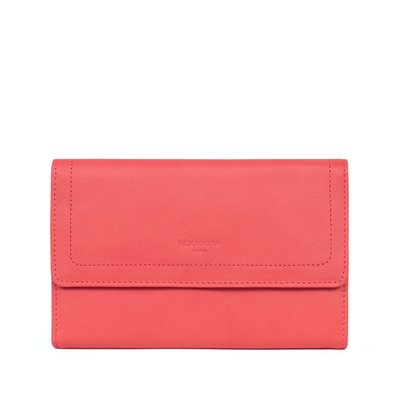 Compagnon de voyage  2 volets  Stop RFID  Cuir SAUVAGE HEXAGONA