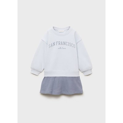 Robe Sweat-shirt combinée MANGO BABY