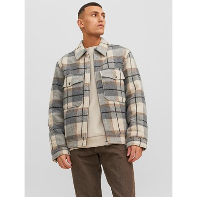 Karierte Jacke, gefüttert JACK & JONES