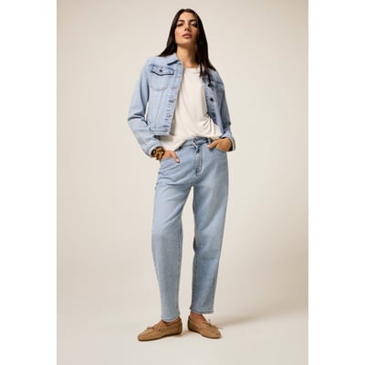 Jean regular avec micro-cristaux OLTRE
