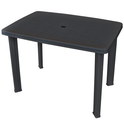 Table de salon de jardin en pvc HOME MAISON
