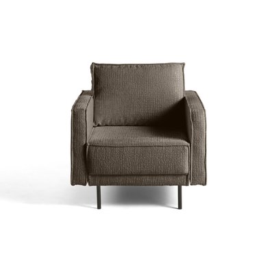 Fauteuil en Tissu velours relief - CHARLIE LISA DESIGN