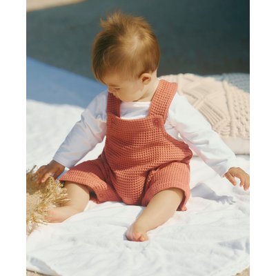 Combinaison bébé nid d'abeille Mini Maya CACHE COEUR