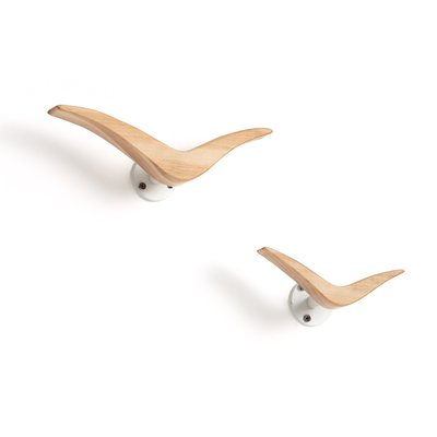 Lot de 2 patères, forme oiseaux LA REDOUTE INTERIEURS