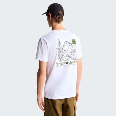 T-shirt manches courtes, imprimé dos THE NORTH FACE