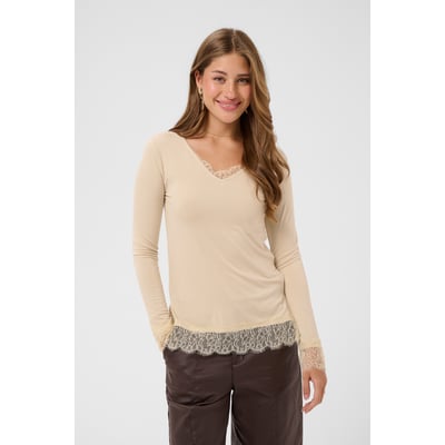 T-shirt à manches longues CREAM