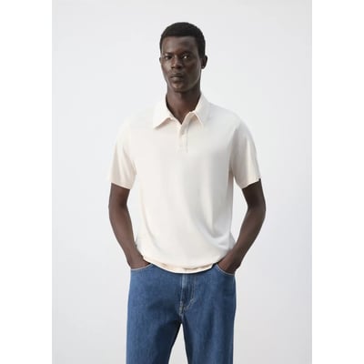 Polo uni 100 % coton MANGO MAN