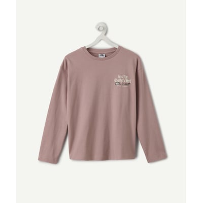 Printed Back Long Sleeve T-Shirt TAPE A L'OEIL