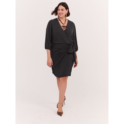 Robe portefeuille JOY en viscose FIORELLA RUBINO