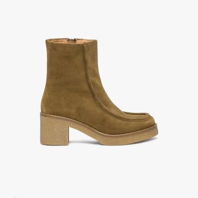 Boots À Talon en cuir EDEN BOCAGE
