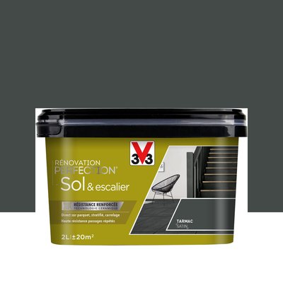 Peinture intérieure Rénovation Perfection® Sol & escalier Satin, Les noirs V33