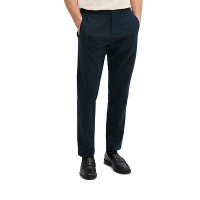 Pantalon sweat regular garment-dyed avec poignée en jersey MARC O'POLO