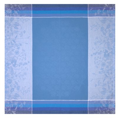 Petit Carré en Lin, INSTANT BUCOLIQUE LE JACQUARD FRANCAIS