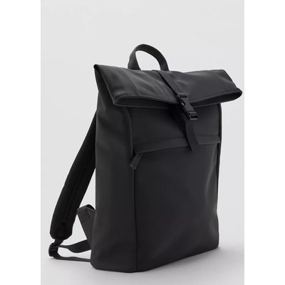 Sac à dos enduit avec fermeture à rabat MANGO MAN