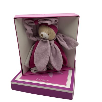Doudou plat ours collector 24 cm - Bon état DOUDOU ET COMPAGNIE