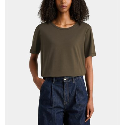 T-shirt Droit Uni Lyon En Coton Bio JODHPUR
