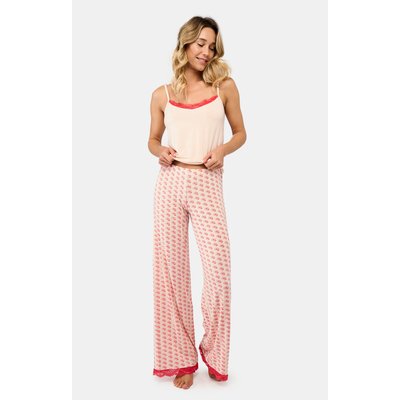Pantalon en modal, imprimé Fleur ARTHUR