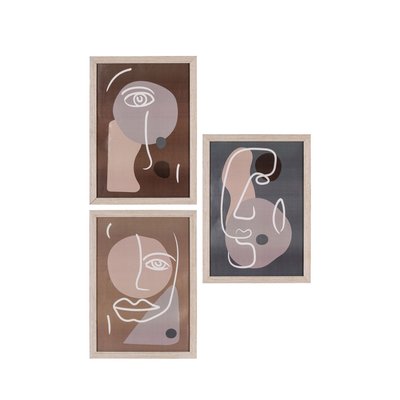 Lot de 3 cadres en bois - MADISON HOUSE NORDIC