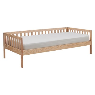Lit bois massif avec option rangement - EMILE CAMIF