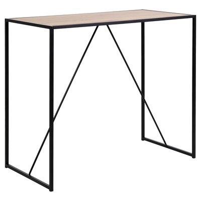 Table de bar haute Sireine en MDF et métal TOILINUX