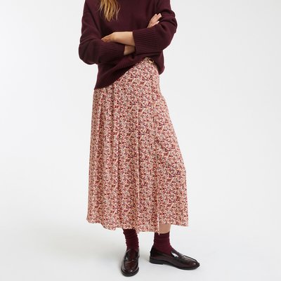 Jupe longue évasée, imprimé floral LA REDOUTE COLLECTIONS