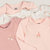 Pink + ecru