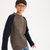 Beige Marl/Navy