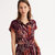 Print/plum background