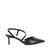 Black-Rept Print Leather