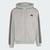 Medium Grey Heather / White
