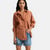 Pink/Camel Stripe