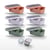 Rouge|Beige|Vert