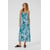 Bleu Teal Leopard Print