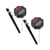 Noir|Inox|Rouge