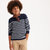 Navy Blue/Ecru