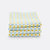 Bedruckt blau/Karamell