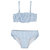 Gestreept Ecru/Blauw
